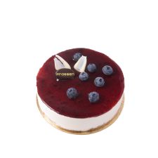 287-05 Mustikkatuorejuustokakku 5hlö