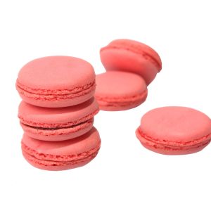164 Macarons vadelma-vanilja 18 g