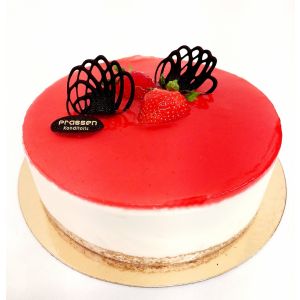 Mansikkatuorejuustokakku 6 hlö